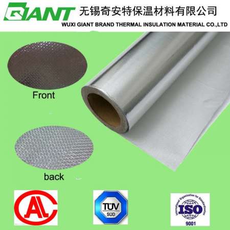 Aluminum Foil Fiberglass Cloth Laminated