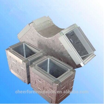 Pre insulated Phenolic Foam Air Duct Panel for Central Air conditioning Ducting System Duct Insulation Application